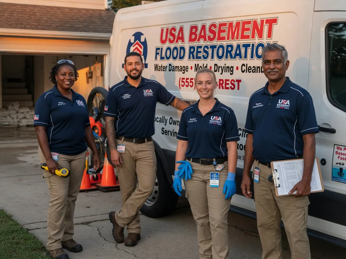 Basement Flood Cleanup company in Lennon, MI