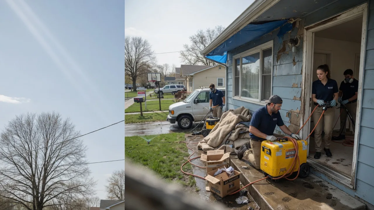 Basement Flood Cleanup in Lennon, MI near me
